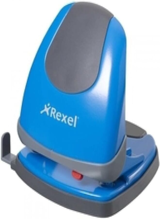 Rexel Easy Touch Paper Punch Device, 30 Sheets - Blue